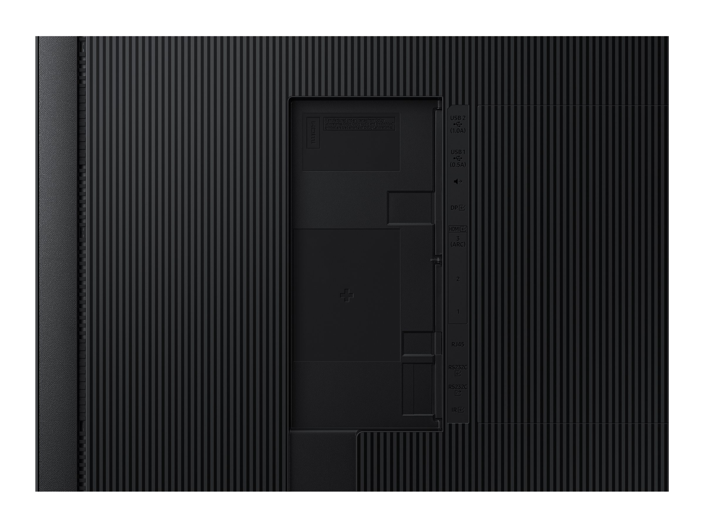 Samsung QH55C Digital signage flat panel 139.7 cm (55") LCD Wi-Fi 700 cd/m² 4K Ultra HD Black Built-in processor Tizen 24/7