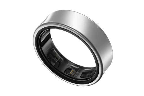 SAMSUNG GALAXY RING SIZE 8 TITANIUM SILVER