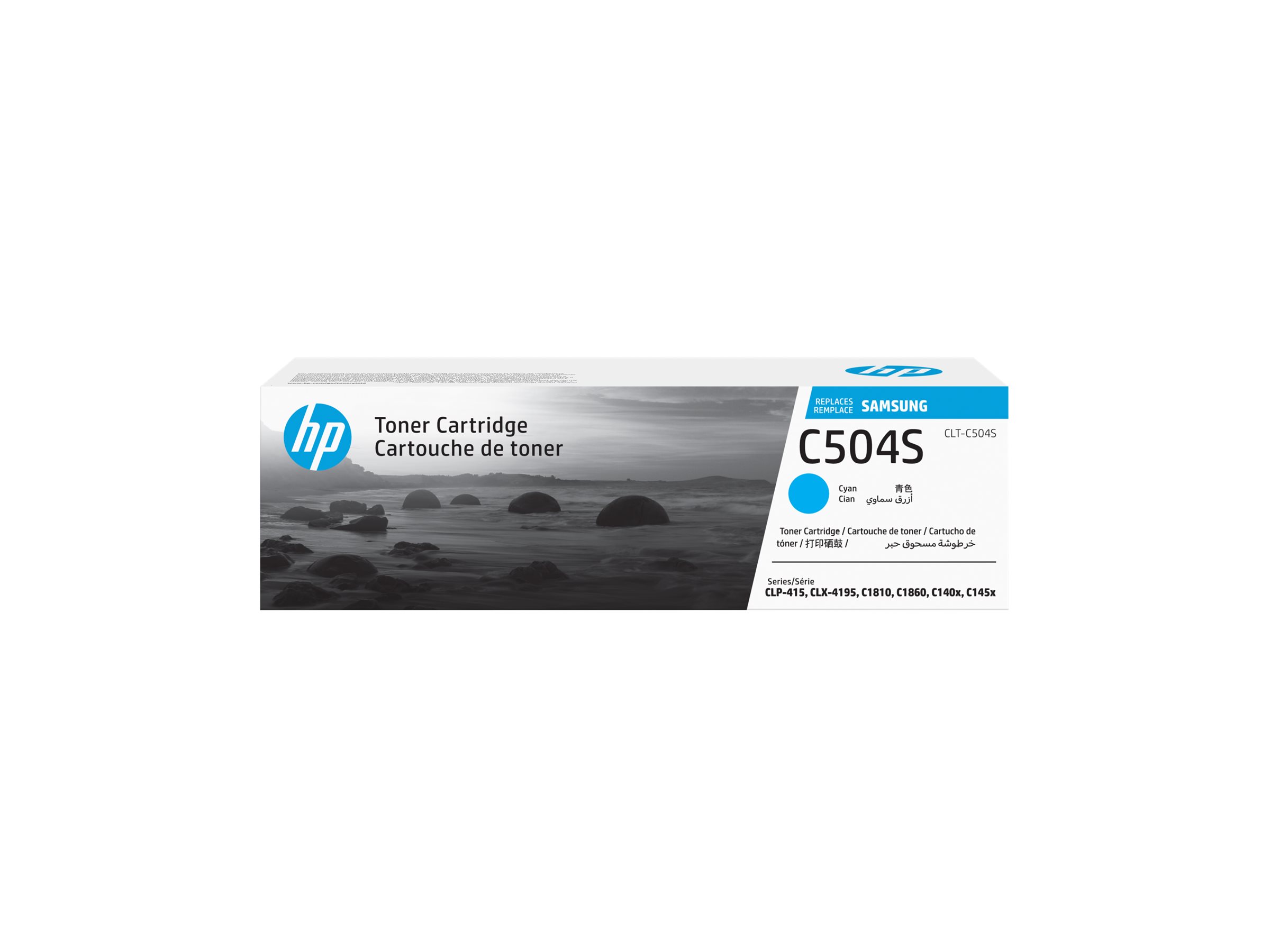 Samsung CLT-C504S Cyan Original Toner Cartridge