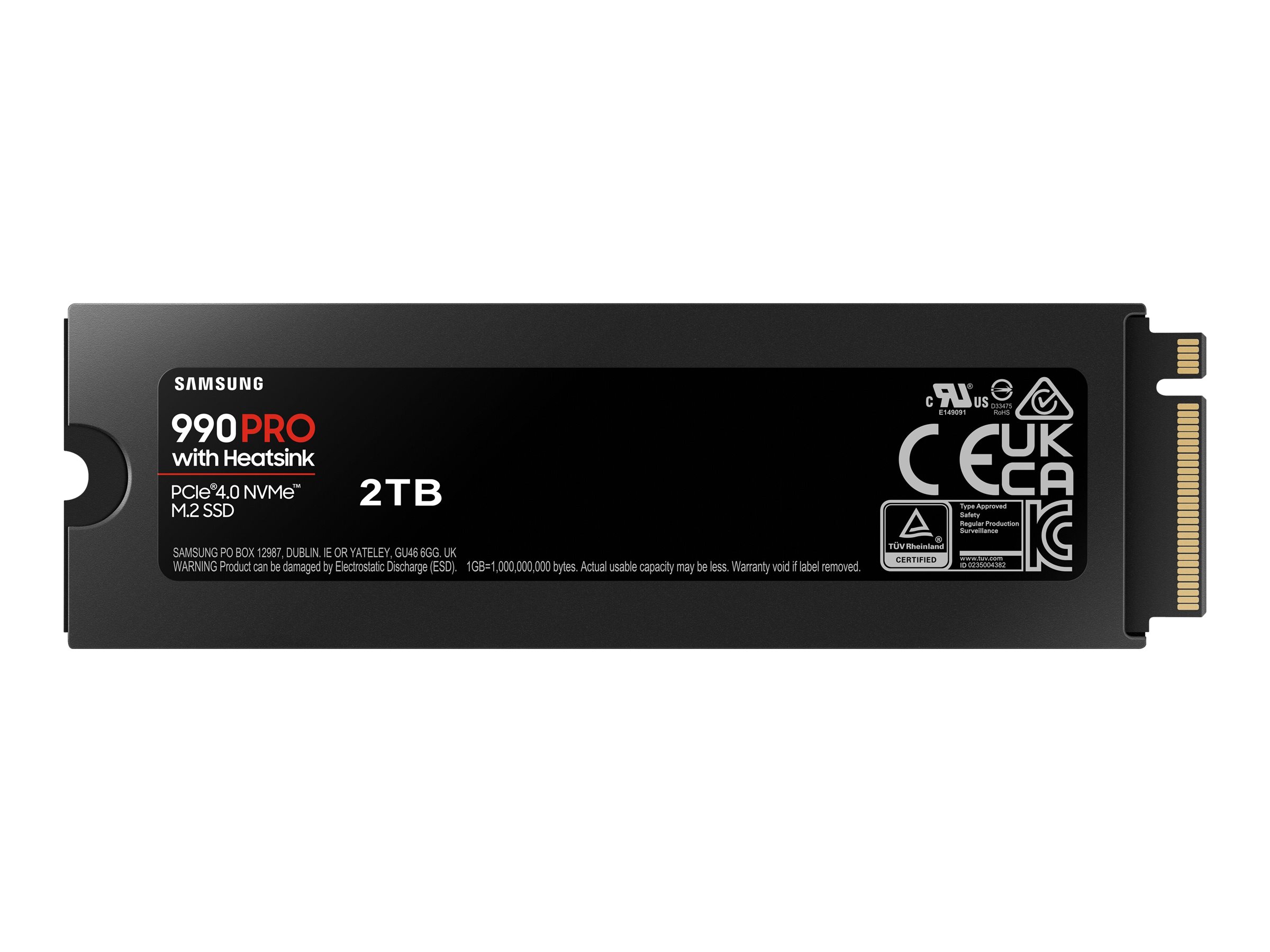 Samsung MZ-V9P2T0 2 TB M.2 PCI Express 4.0 NVMe V-NAND MLC