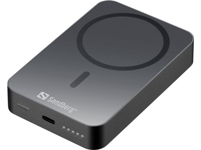 Sandberg Magnet Wireless Powerbank 10000 ALU