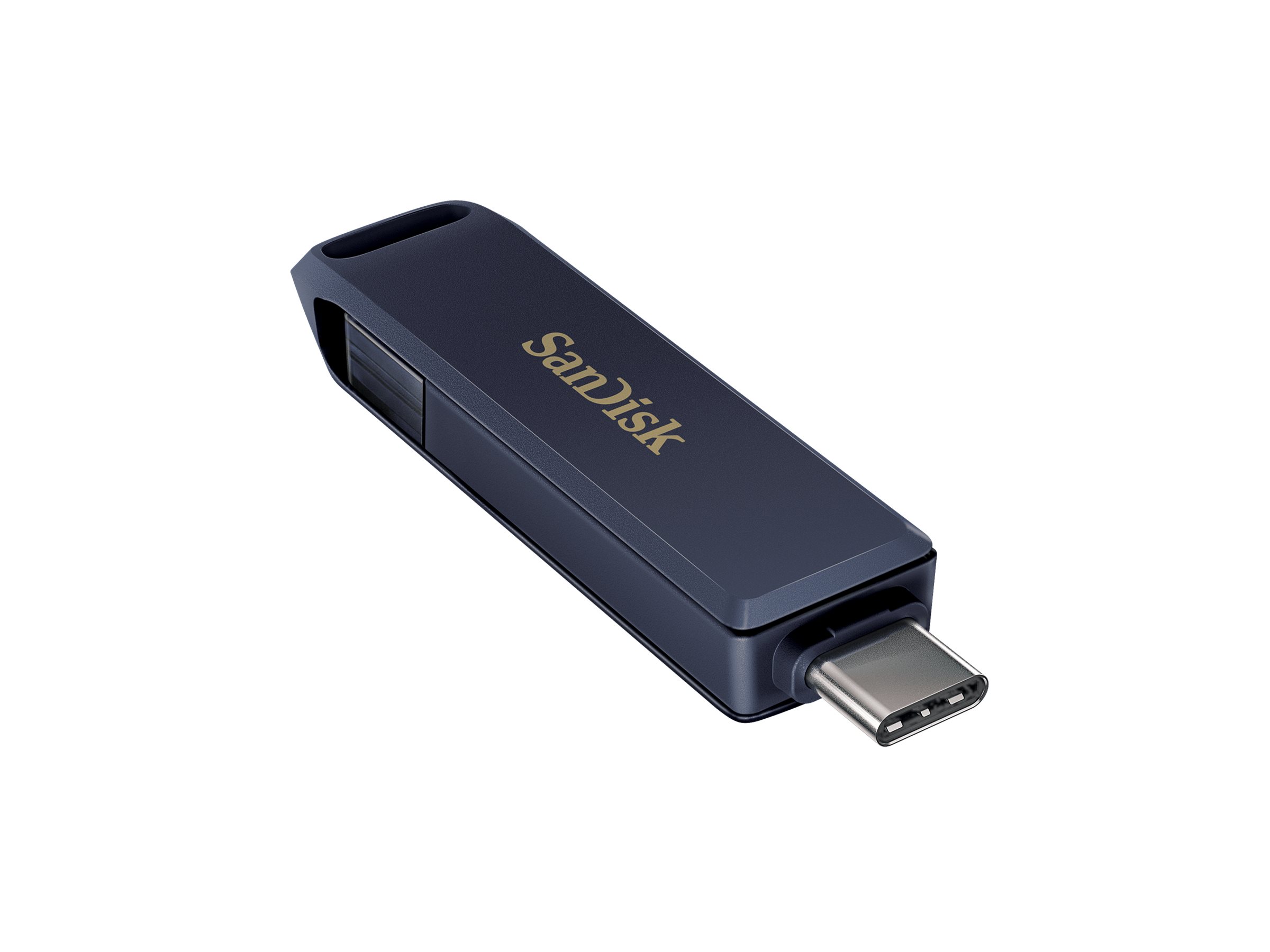 SanDisk Phone Drive 128GB USB-C / Apple Lightning USB stick Blå
