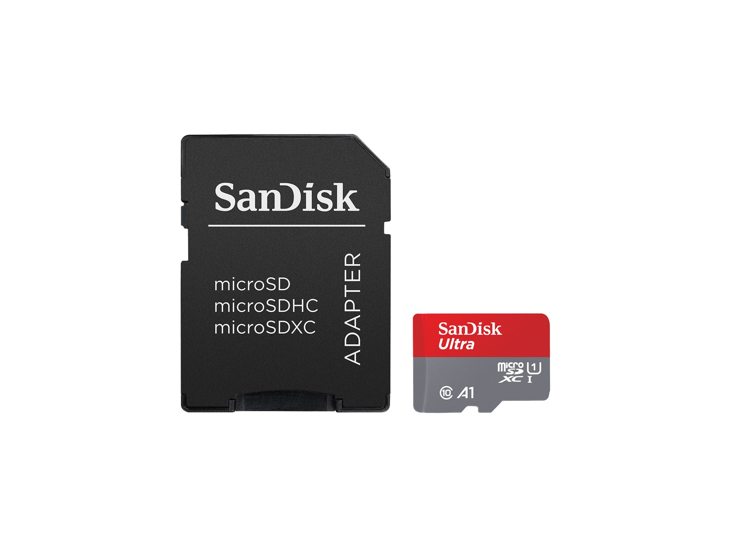 SANDISK Ultra 32GB microSDHC 120MB/s A1 Class 10 UHS-I + SD Adapter