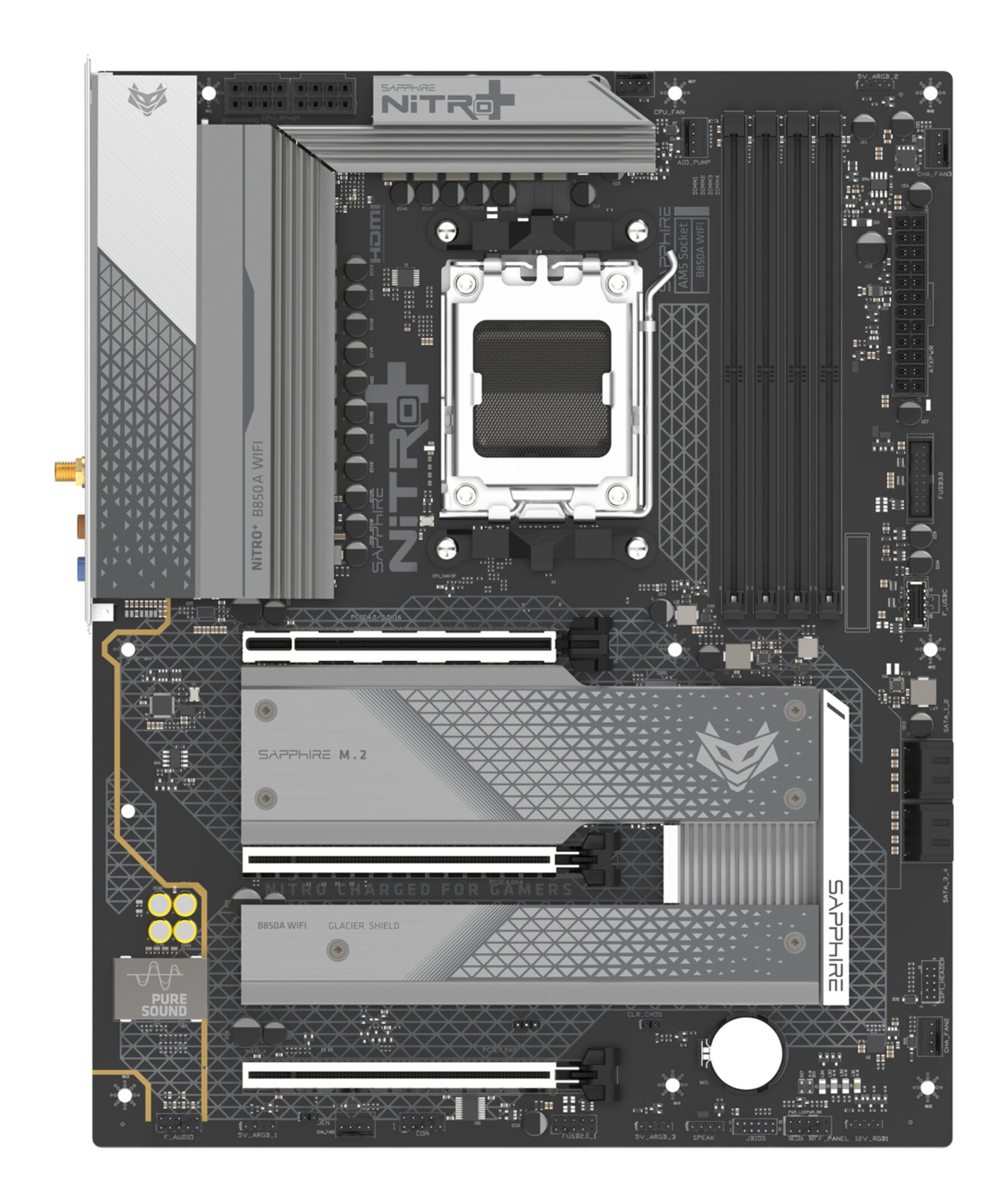 Sapphire Nitro+ B850A WIFI7 (AM5) (D)