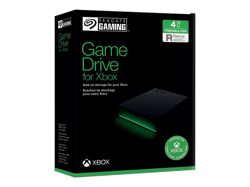 Game Drive for Xbox 4TB USB 3.2 Gen 1
