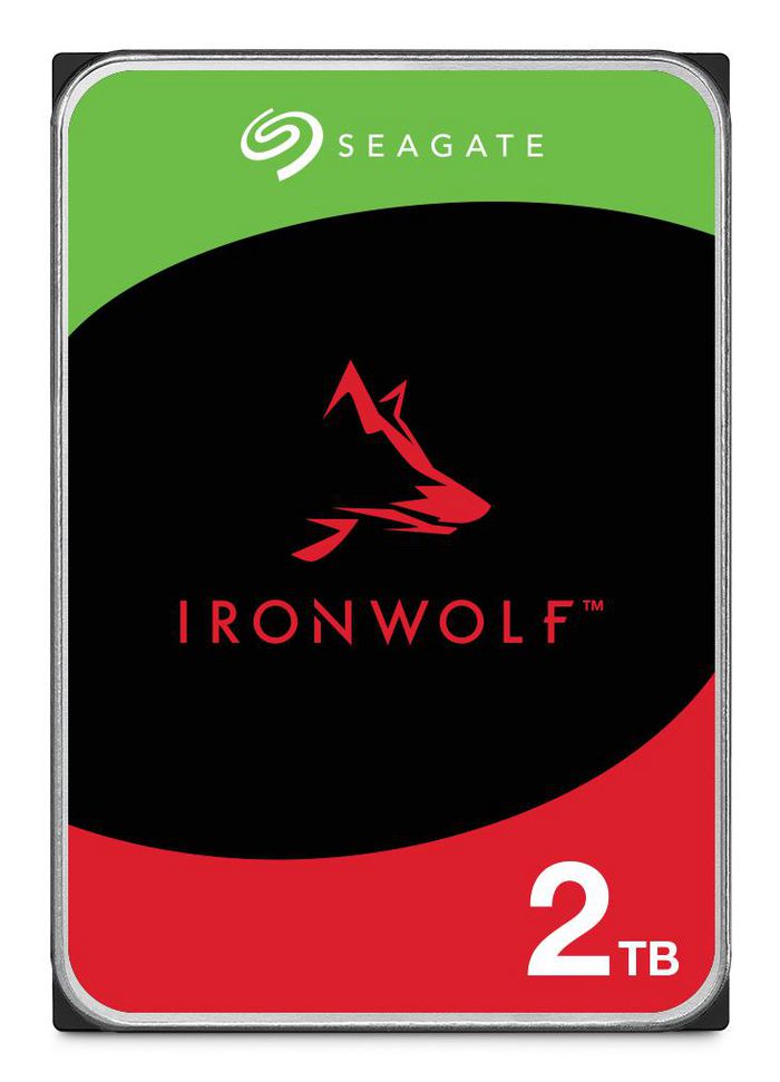 Seagate IronWolf 2TB, 3.5". SATA 6Gb/s, 256 MB