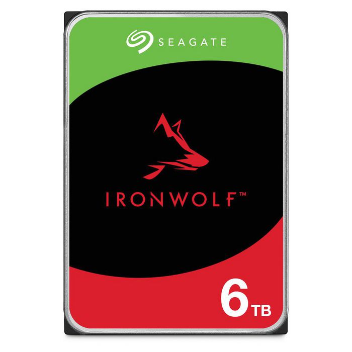 Seagate IronWolf 6TB, 3.5". SATA 6Gb/s, 256 MB