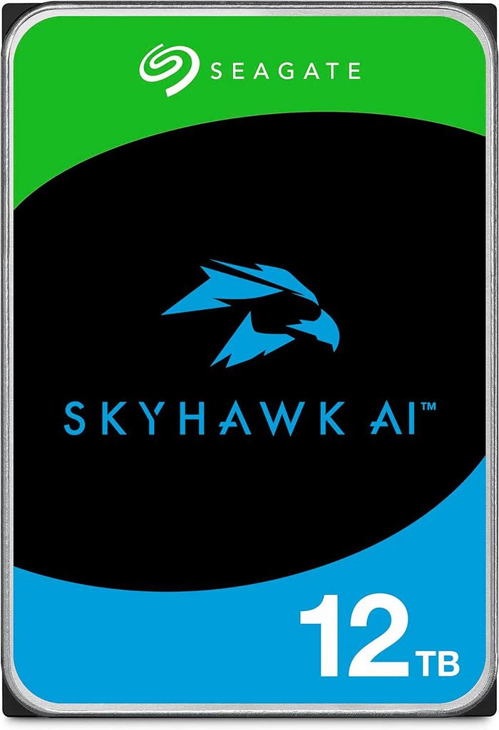 Seagate 12 TB, 3.5", SATA III, 32 AI Channels