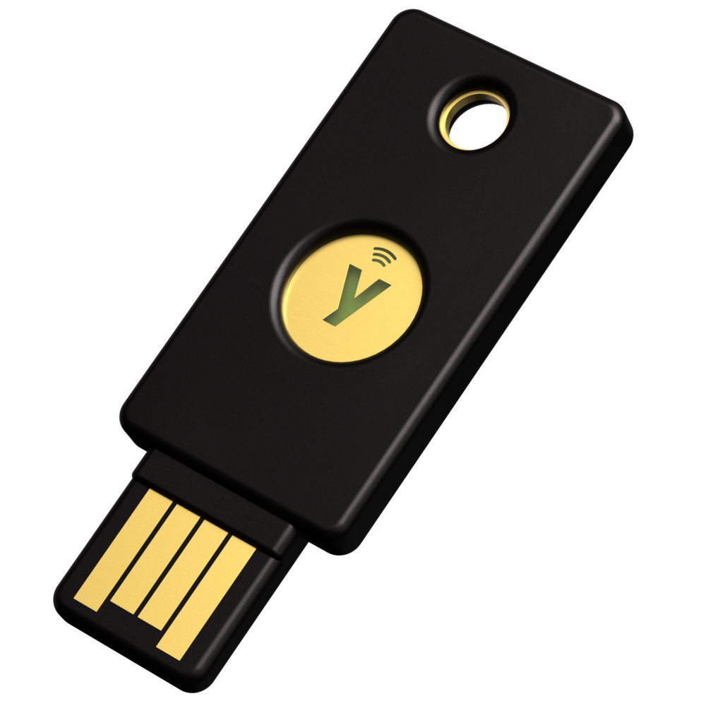 Security Key NFC by Yubico Black Blister Pack