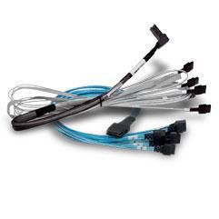 Broadcom 1m, x8 SFF-8654, 2 x4 SFF-8643 (mini-SAS HD)