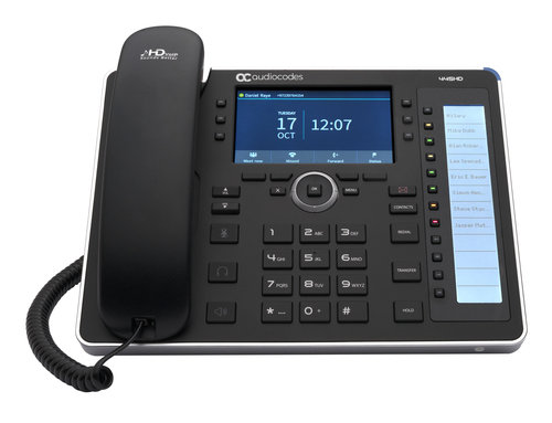 SFB 445HD IP-PHONE POE GBE BLACK 2 ETHERNET 10/100/1000 POR