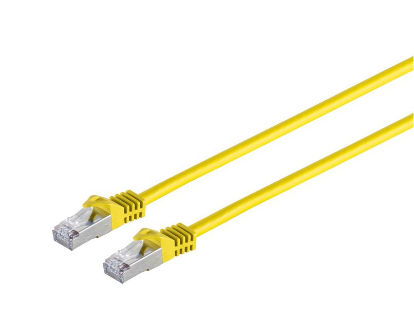 Microconnect SFTP7075Y networking cable Yellow 7.5 m Cat7 S/FTP (S-STP)