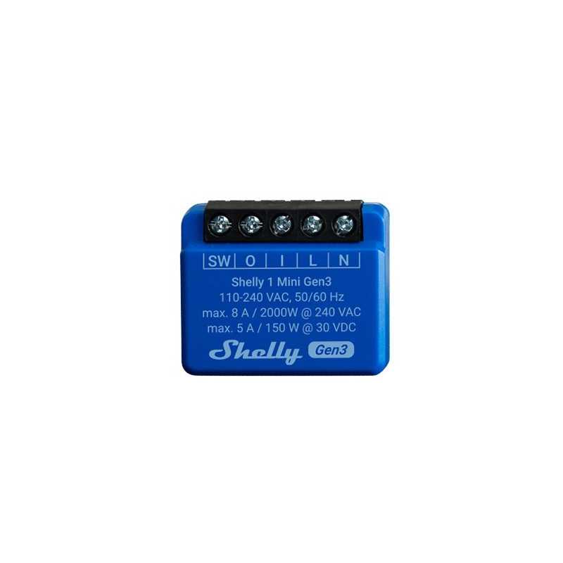 Shelly 1 Mini Gen3 | Wi-Fi relay