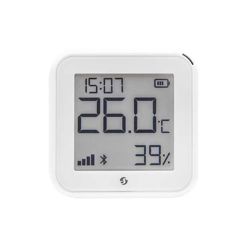 Shelly H&T Gen3 White | Temperature and humidity sensor | WiFi, Bluetooth, with e-paper screen