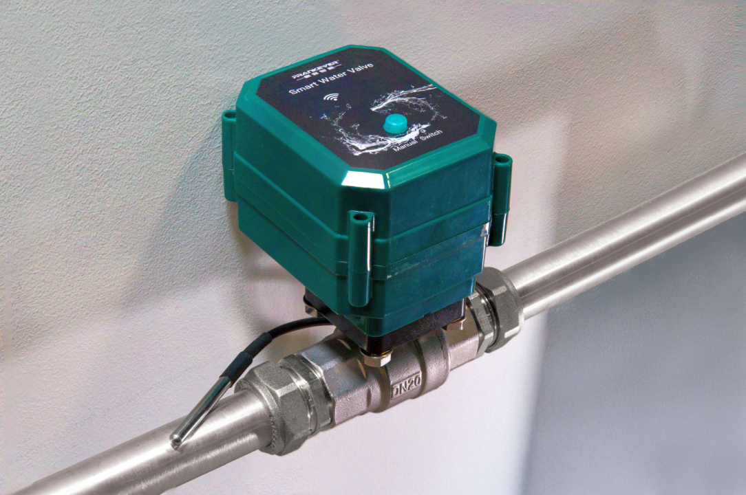 Shelly PbS · \"FrankEver Smart Water Valve DN15\" · Wasserventil · WLAN · BT · FK-V02T-DIN15-PBS