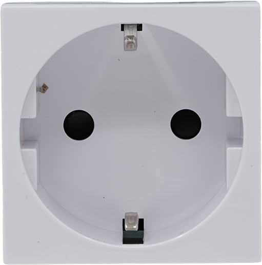 Shelly · Flush-mounted accessories · Wall display · Stand socket · White