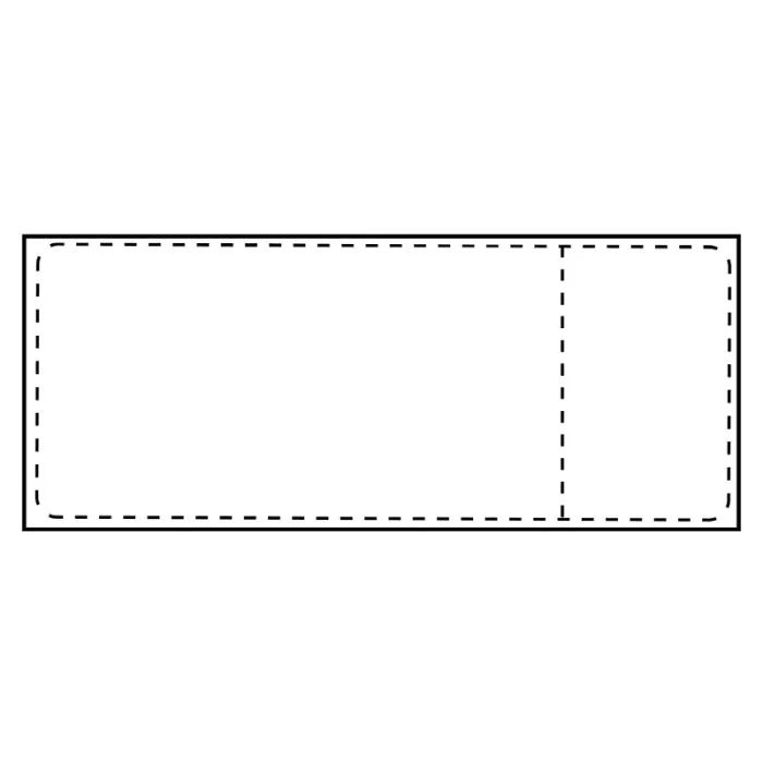 Capture Ship-label 105 x 251mm, Core 76mm. Direct Thermal, with receipt part, 700 labels per roll. 4 rolls per box. Ideal for Postnord, DB Schenker, UPS, DHL or DSV packages