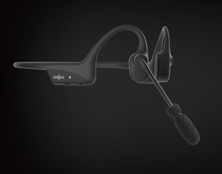 SHOKZ OpenComm2 2025 Industrial Version Bluetooth Wireless Bone Conduction Headset