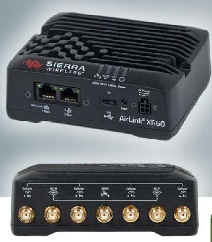 Sierra Wireless XR60 5G High-Performance Router mit Wi-Fi 6, Serial