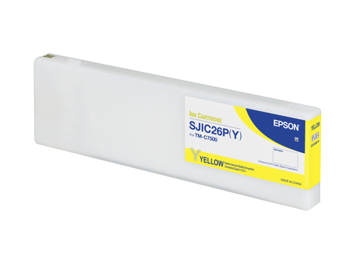 SJIC26P(Y) INK CARTRIDGE YLLW COLORWORKS C7500