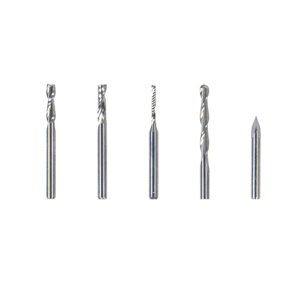 Snapmaker 2.0 Accessories CNC Router Pack of 5 / Five CNC Bits