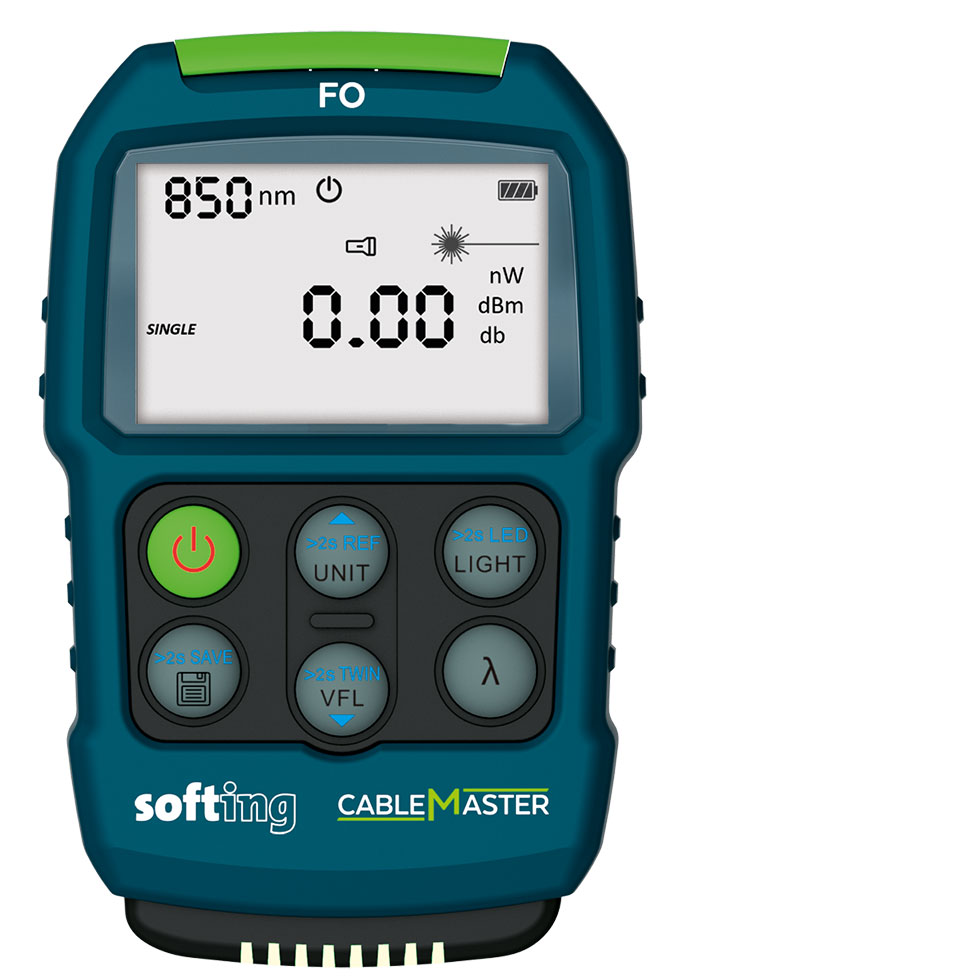 Softing LinkXpert M3 Kupferkabel Glasfaserkabel und WLAN Netzwerktester Promo bis 15012026