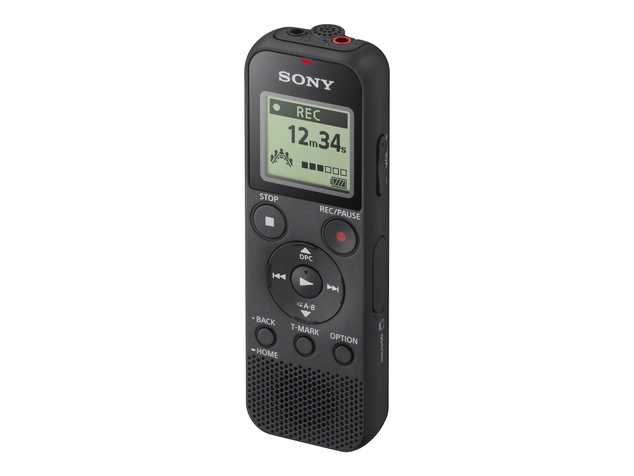 Sony ICD-PX370 dictaphone Internal memory & flash card Black