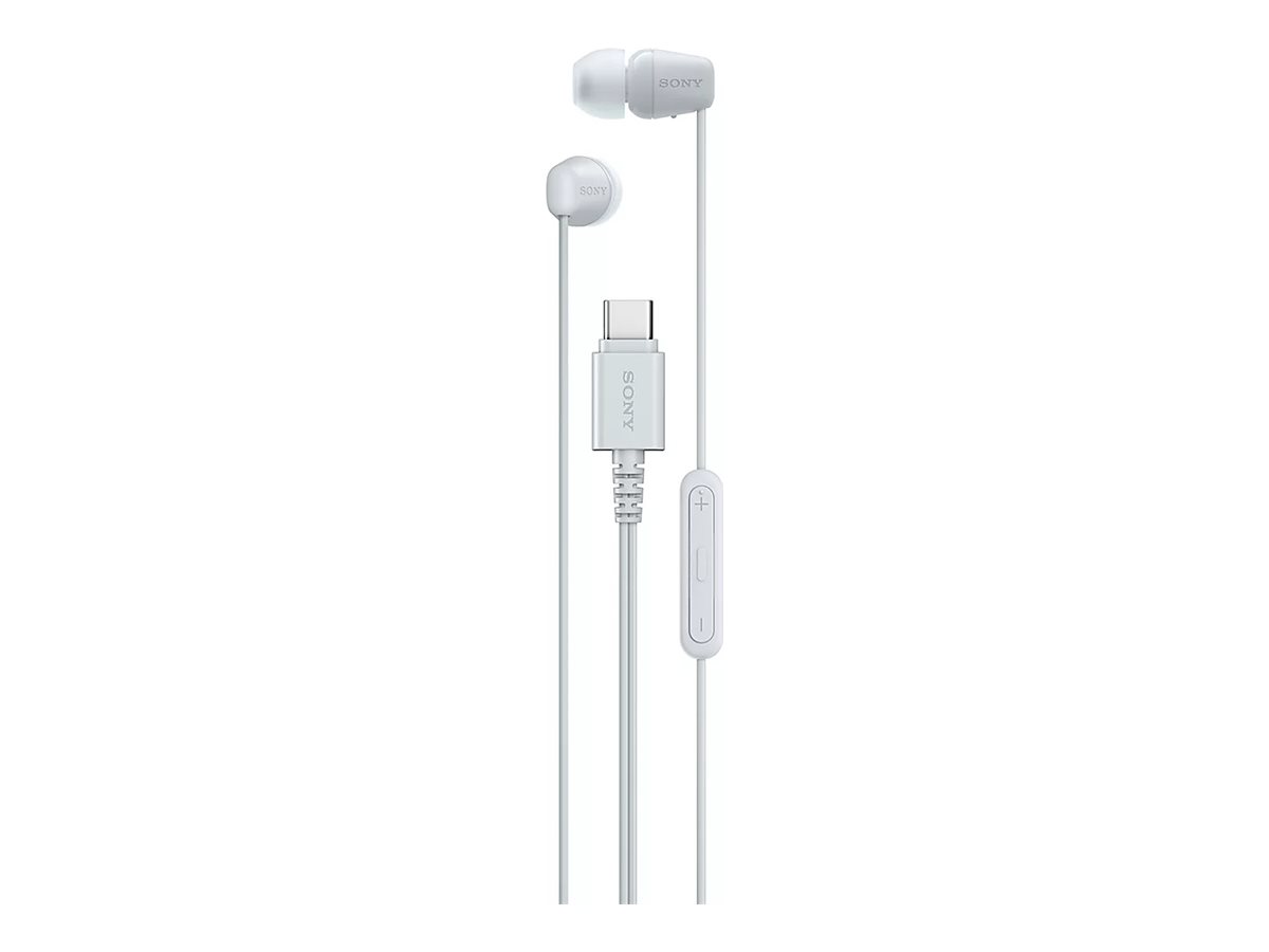 SONY IER-EX15CW USB-C Wired Earbuds Whit