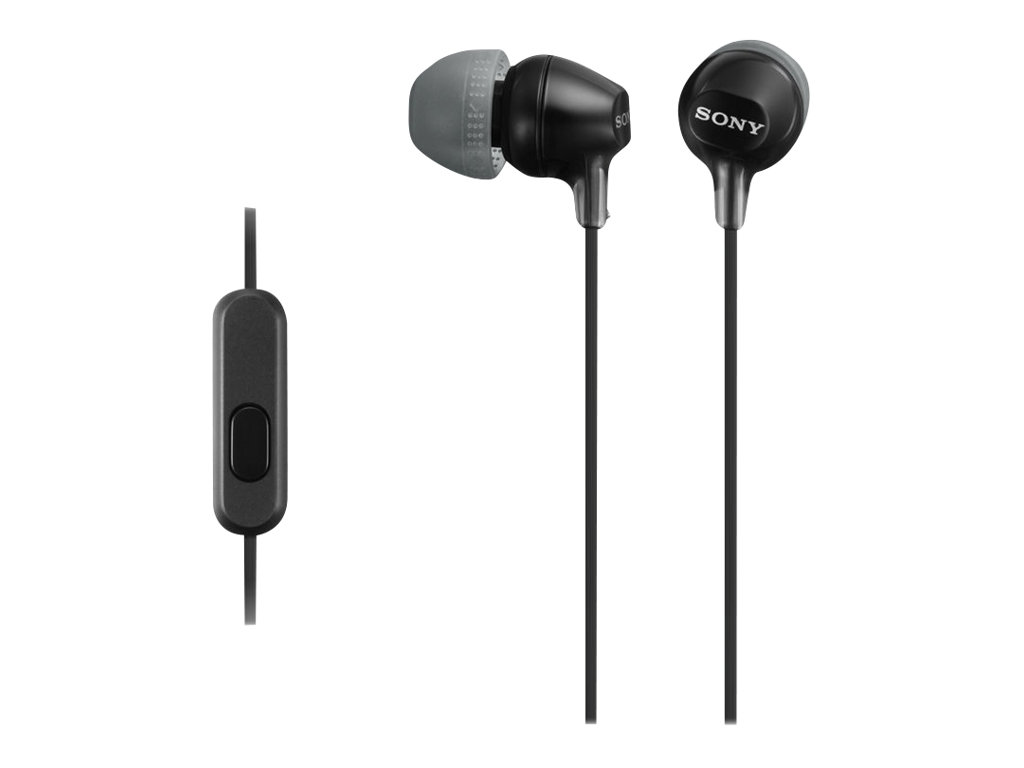 Sony MDR-EX15AP Headset Wired In-ear Calls/Music Black