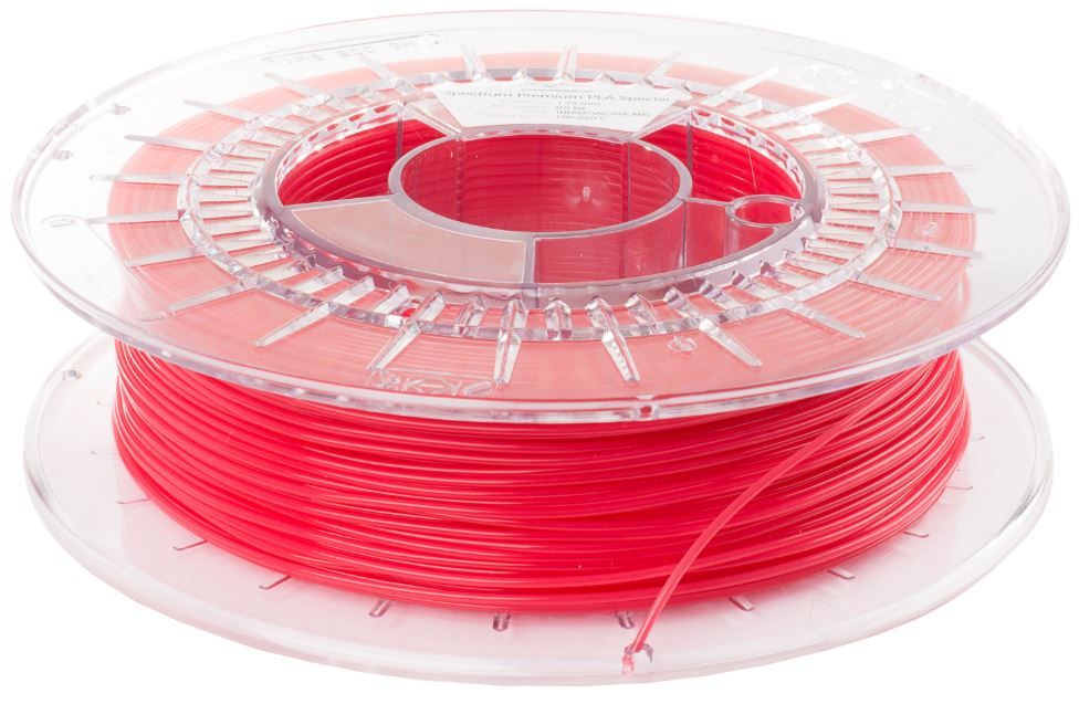 Spectrum 3D Filament  PLA Thermoactive  175mm  Red  Rot  1kg