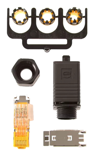 SPR CONN PUSH PULL PLUG IDC-8 I IP67
