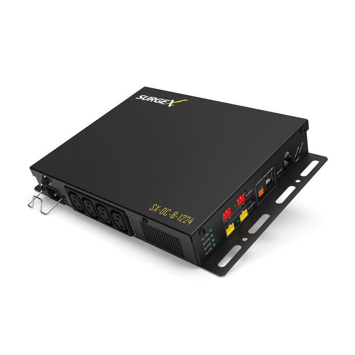 SurgeX Squid IP Controlled AC/DC Power Management Hub, 10A / 240V (4x), 2.5A / 24V (2x), 3A / 5V (3x) Standalone Smart PDU with Multi-Stage Power Protection