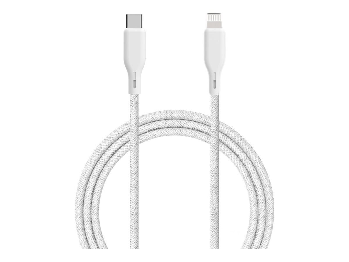 ËSSENTIALS by UPSTRÖM Cable MFI Lightning to USB-C iPod iPad iPhone 2.5m White