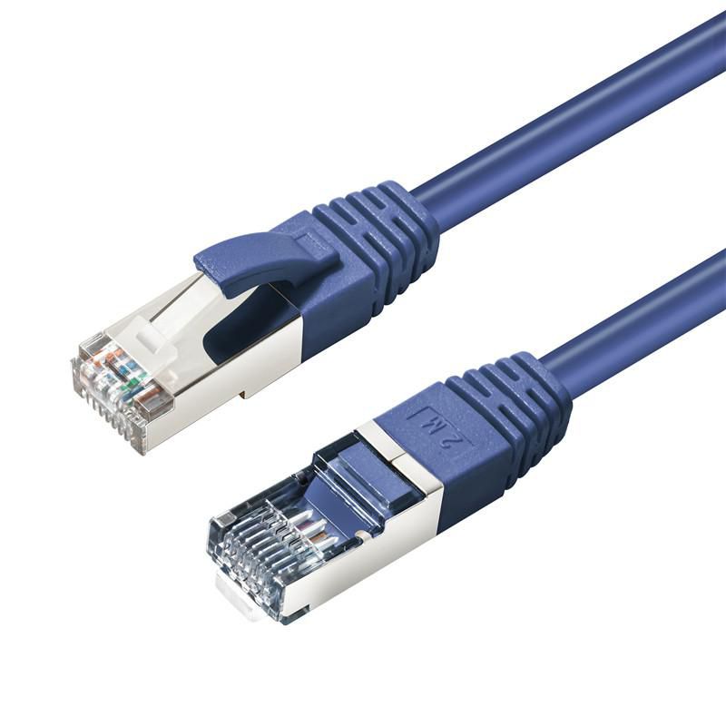 Microconnect SSTP60025B networking cable Blue 0.25 m Cat6 S/FTP (S-STP)