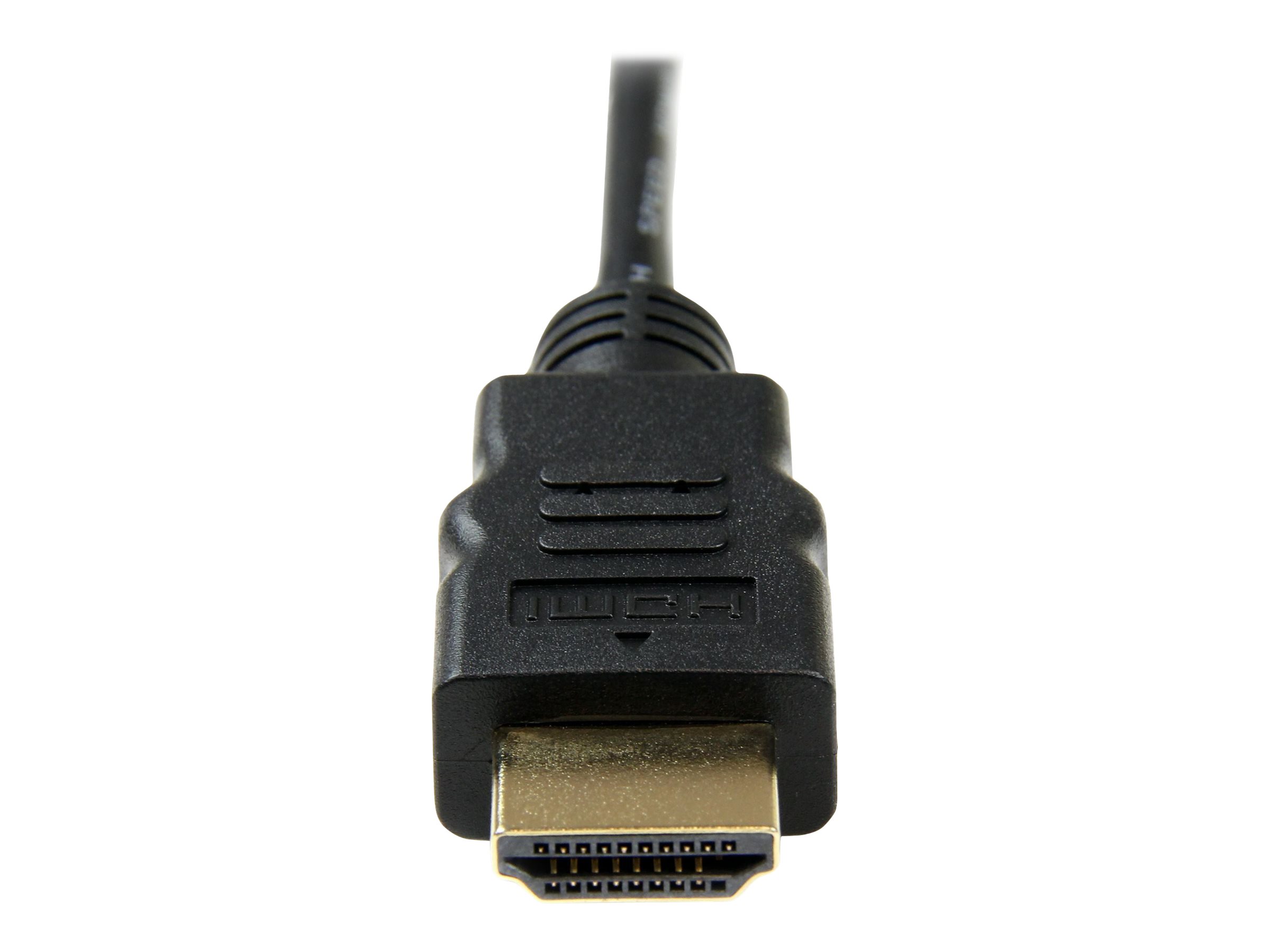0.5m High Speed HDMI to HDMI Micro Cable
