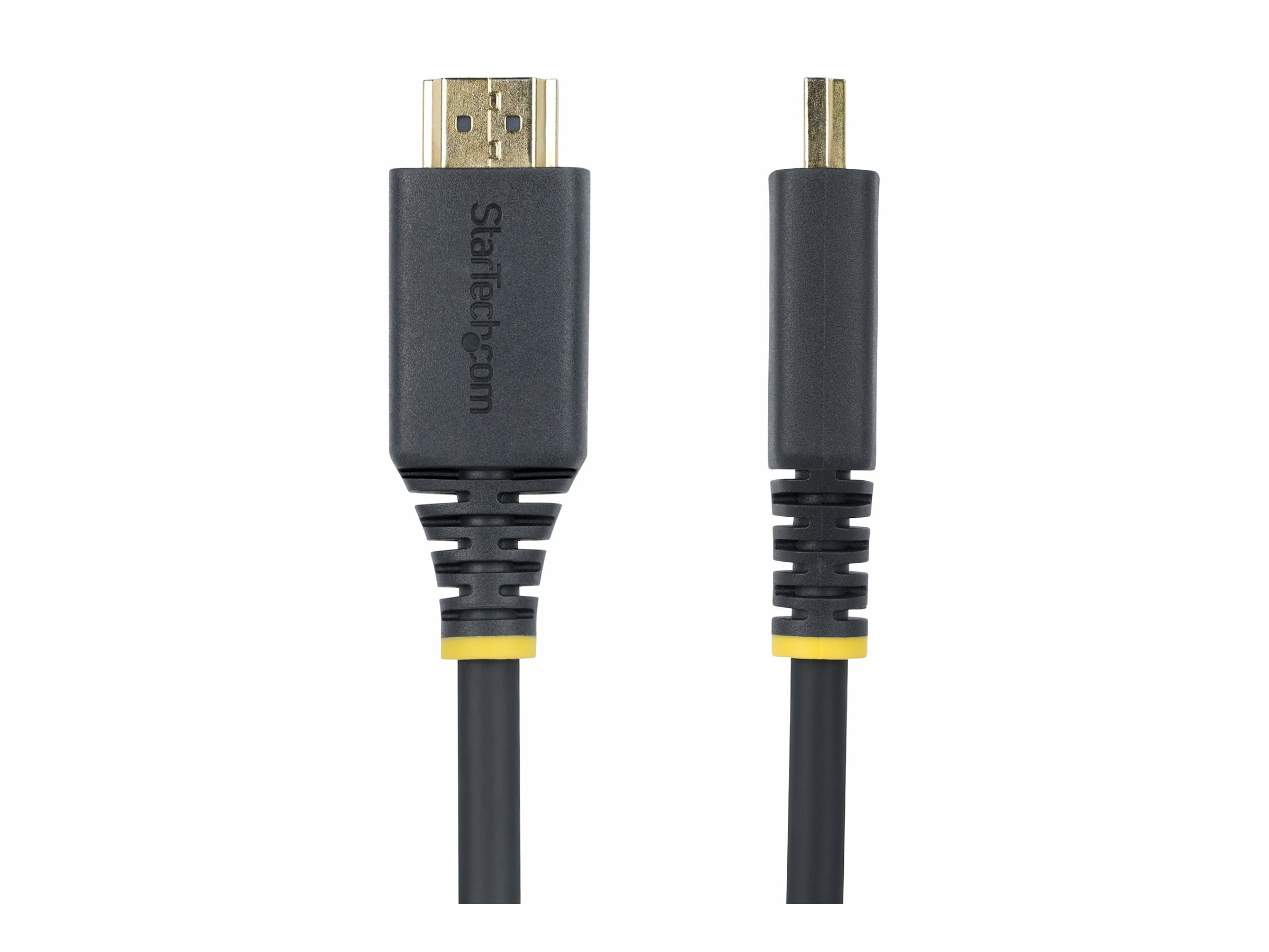 StarTech.com 1.5m (4.9ft) Premium Certified High Speed HDMI Cable, 4K 60Hz/1440p 144Hz, HDR10/HDCP 2.2/ARC, 18Gbps, UHD HDMI 2.0 Cord for TV/Monitor/Display, TPE Jacket