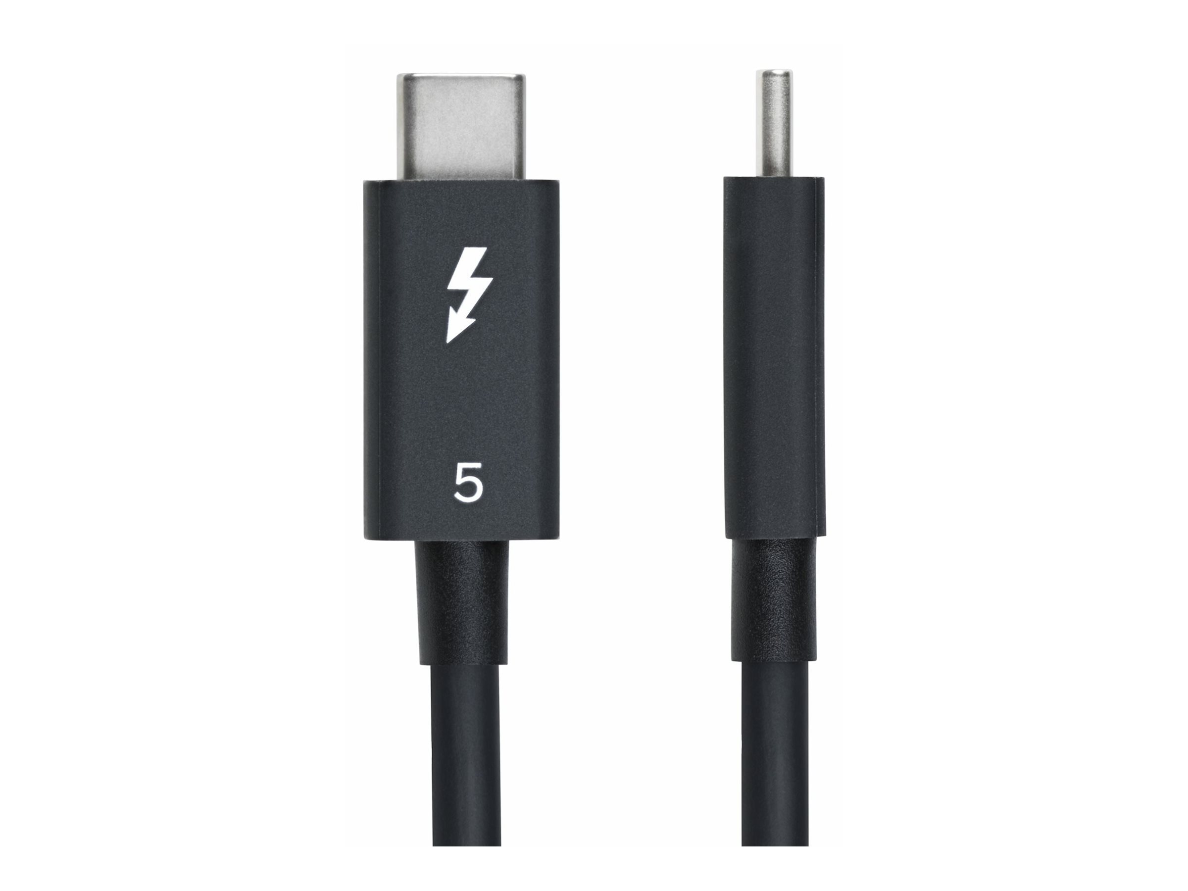 StarTech.com 3ft (1m) Thunderbolt 5 Cable, 80Gbps/Up to 120Gbps, 240W PD, 8K 60Hz, Certified Thunderbolt Cable - Compatible w/Thunderbolt 4/USB4/USB-C