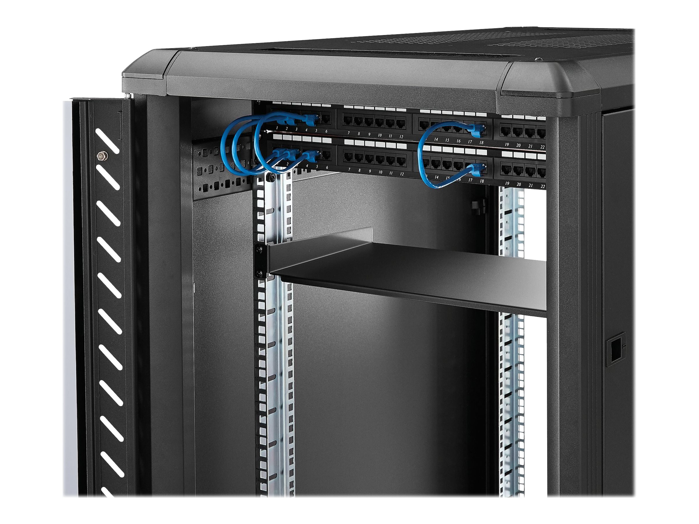 Rack Shelf - 1U 10 in. Deep
