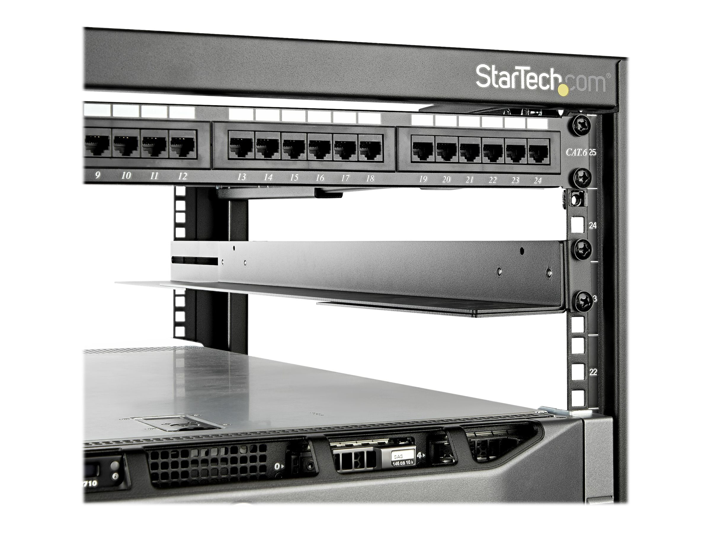Rack Rails - 1U - 4 post - 200 Lbs Max