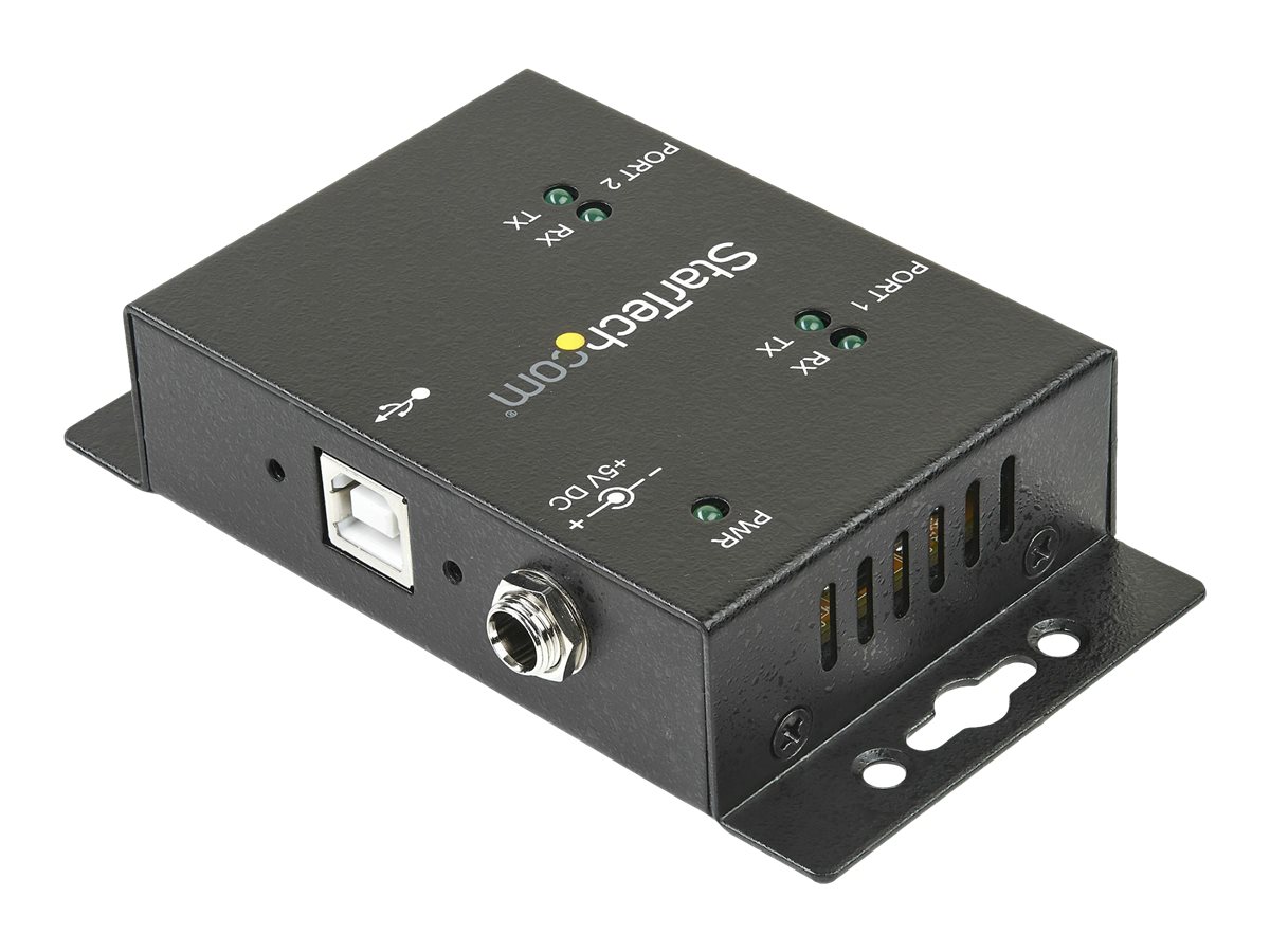 2 Port USB 2.0 to Serial Adapter Hub