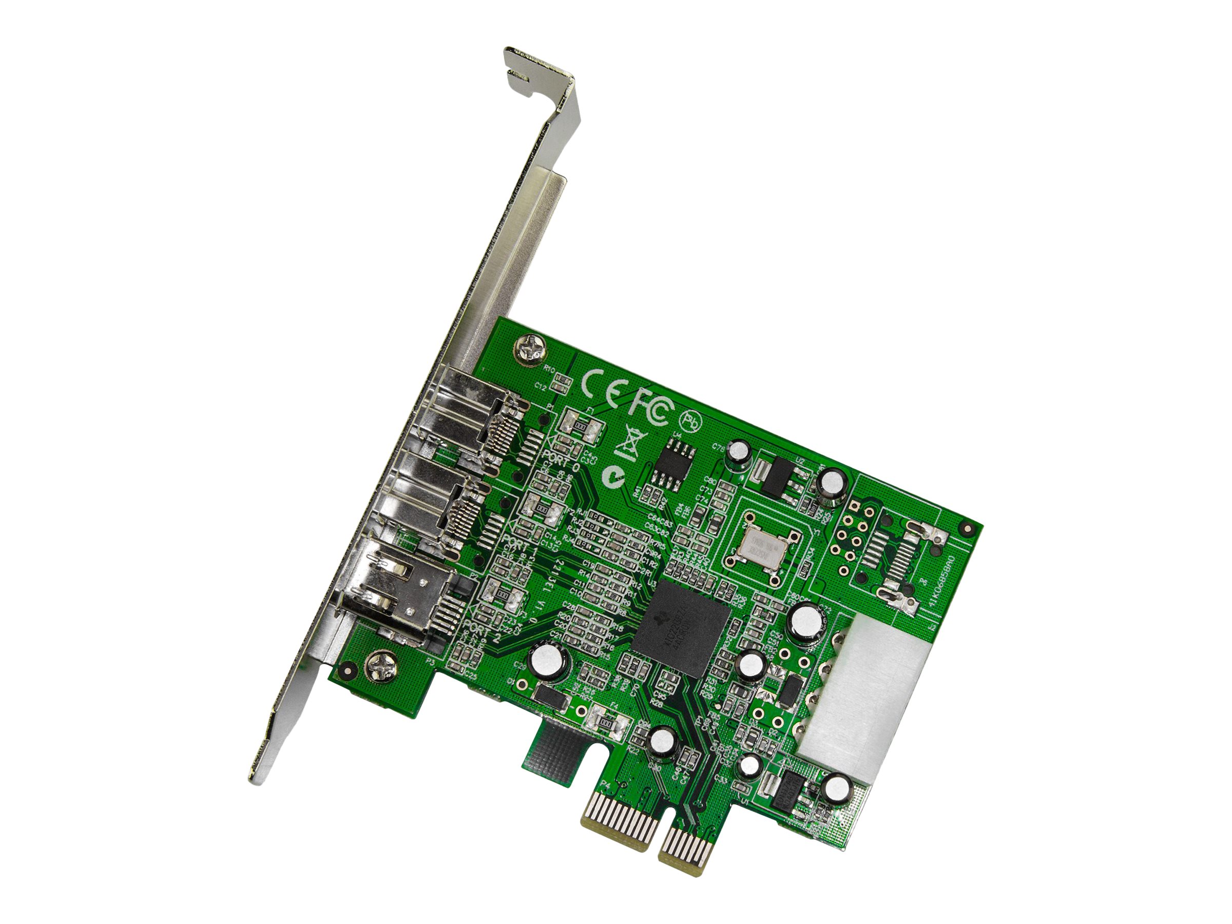 3 Port 2b 1a PCI Express FireWire Card