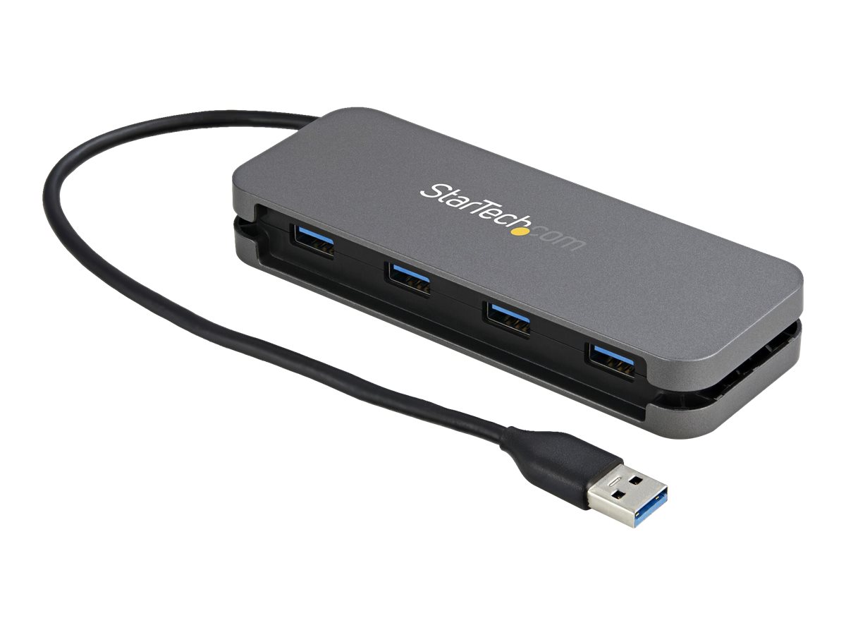 4 Port USB 3.0 Hub 5Gbps 4A - 11in Cable