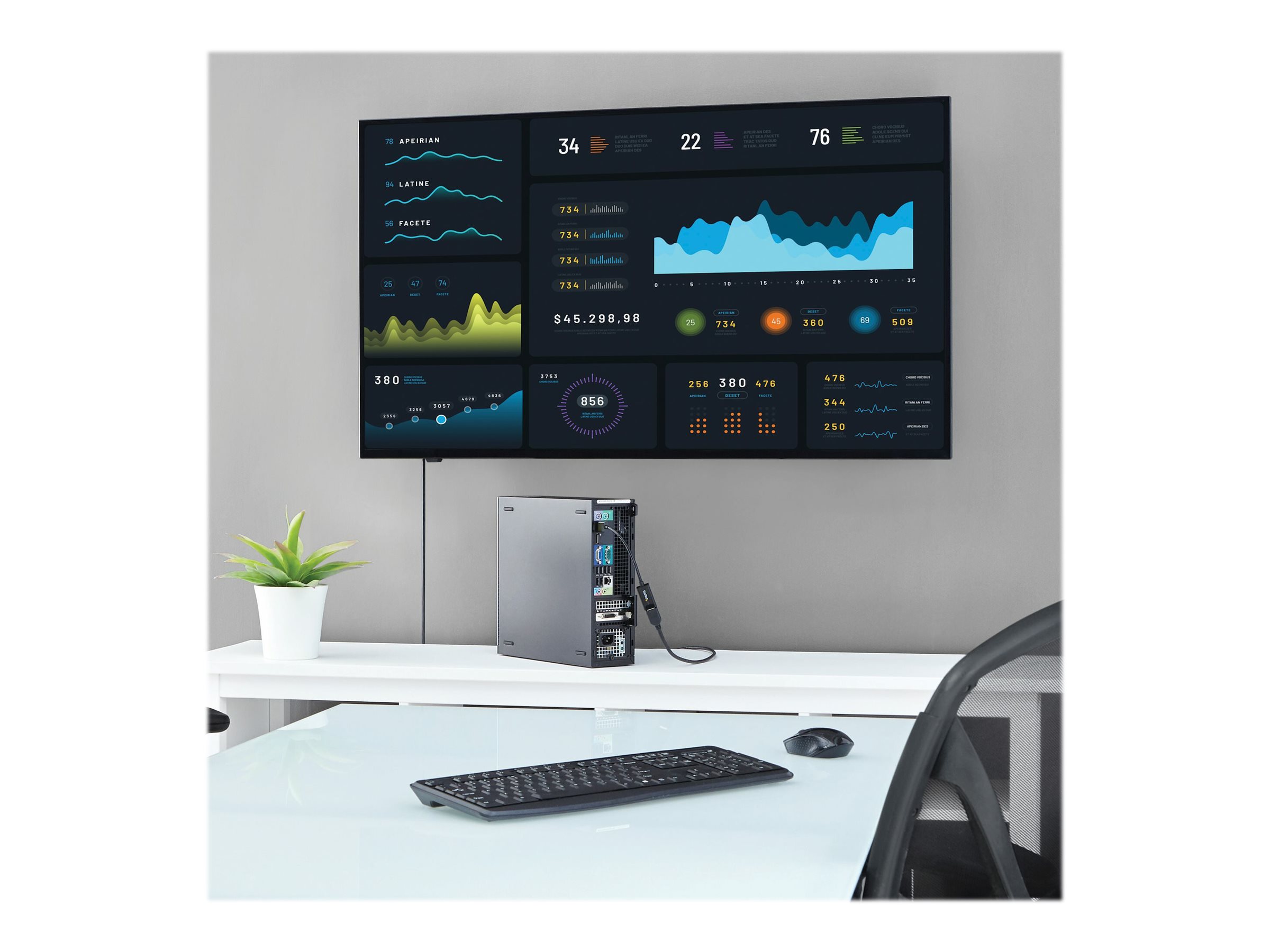 DisplayPort to HDMI 4k Adapter Converter