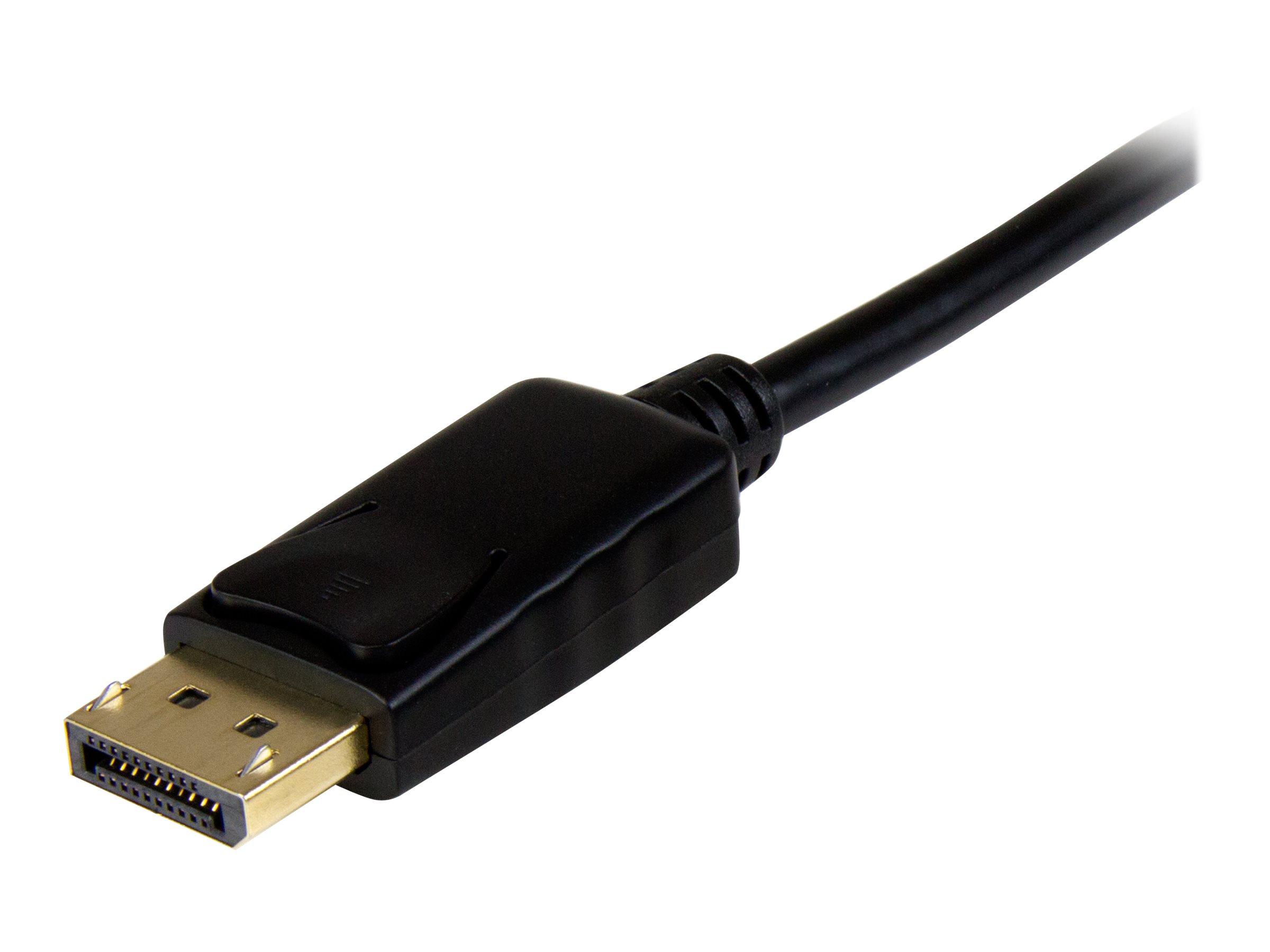 StarTech.com 6ft (2m) DisplayPort to HDMI Cable - 4K 30Hz - DisplayPort to HDMI Adapter Cable - DP 1.2 to HDMI Monitor Cable Converter - Latching DP Connector - Passive DP to HDMI Cord