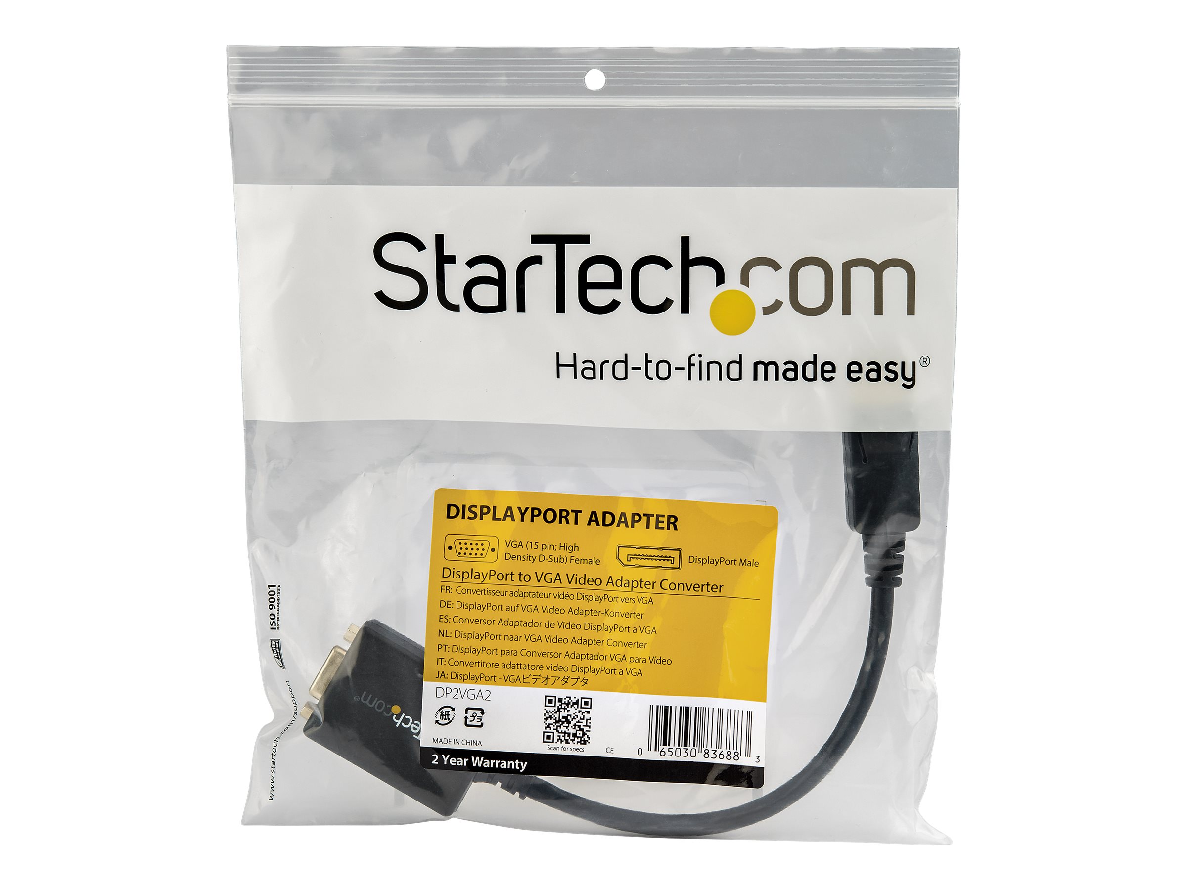 DisplayPort to VGA Video Converter