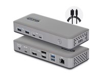 USB-C Dock 2x DP 1x HDMI 4K60 100W