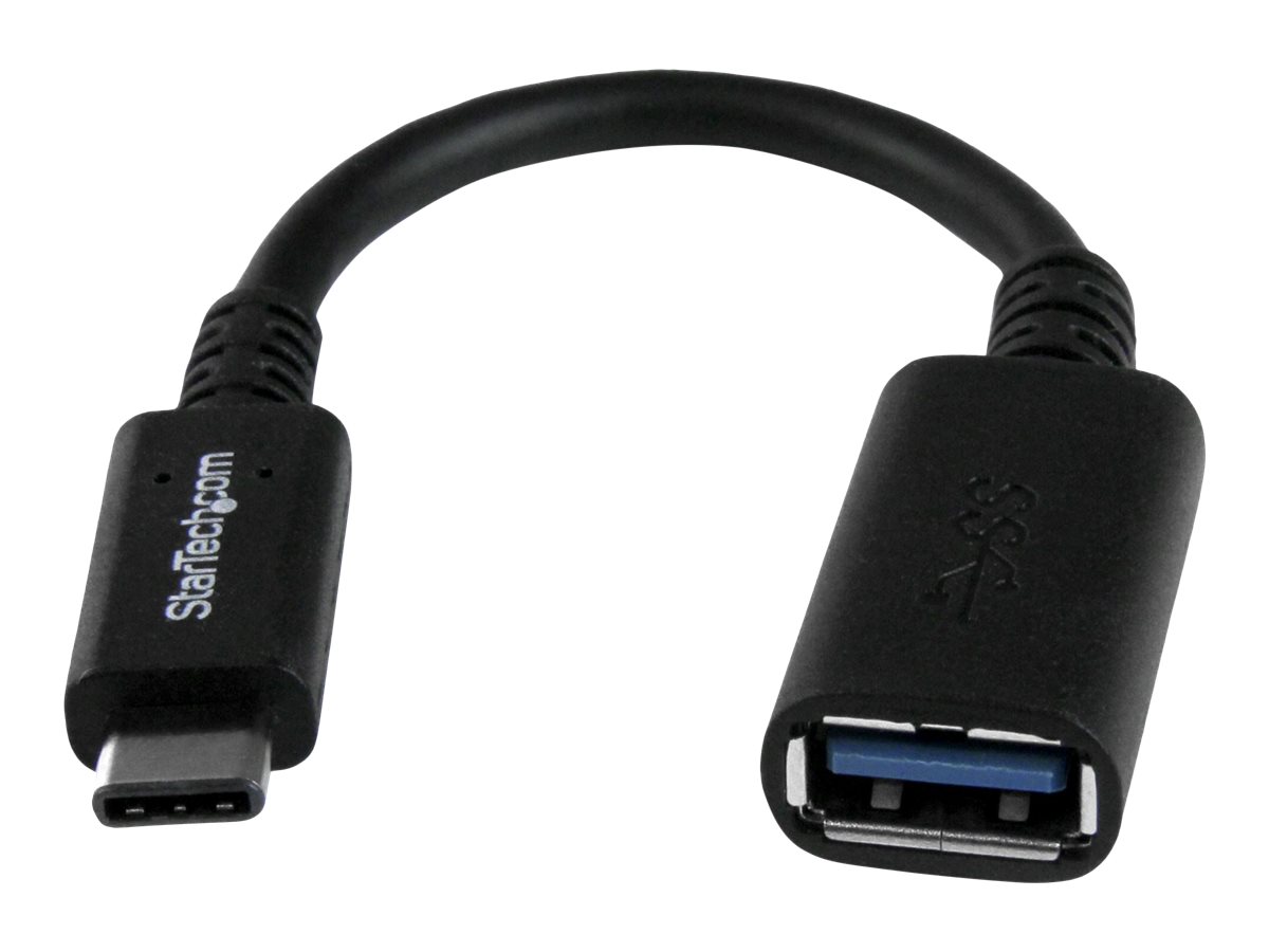 StarTech.com USB-C to USB-A Adapter Cable - M/F - 6in - USB 3.0 (5Gbps) - USB-IF Certified
