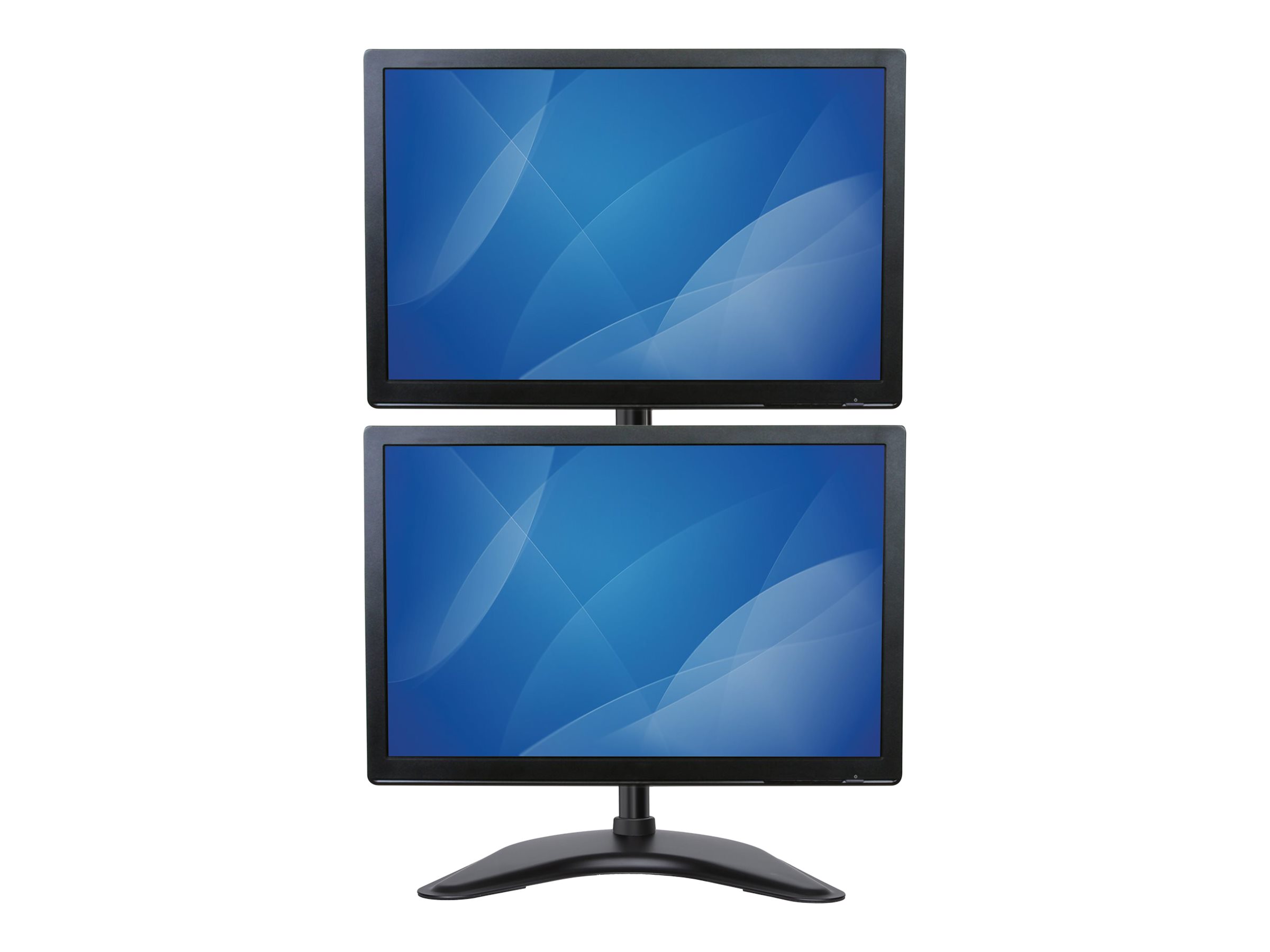 Vertical Dual Monitor Stand - Steel