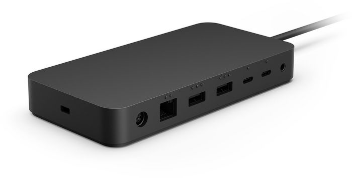 Microsoft Surface Thunderbolt 4 Dock for Business, 165W, 150 x 75 x 21.3 mm, 410 g