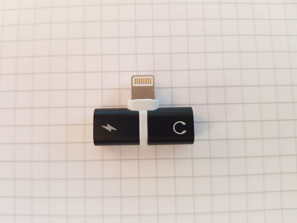 Synergy 21 iPhone charging adapter + headphone jack